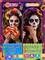 50 Pcs Day of The Dead Marigold Flowers Heads (Multi Color) 2.3"D x 2.3"W x 1.5"H